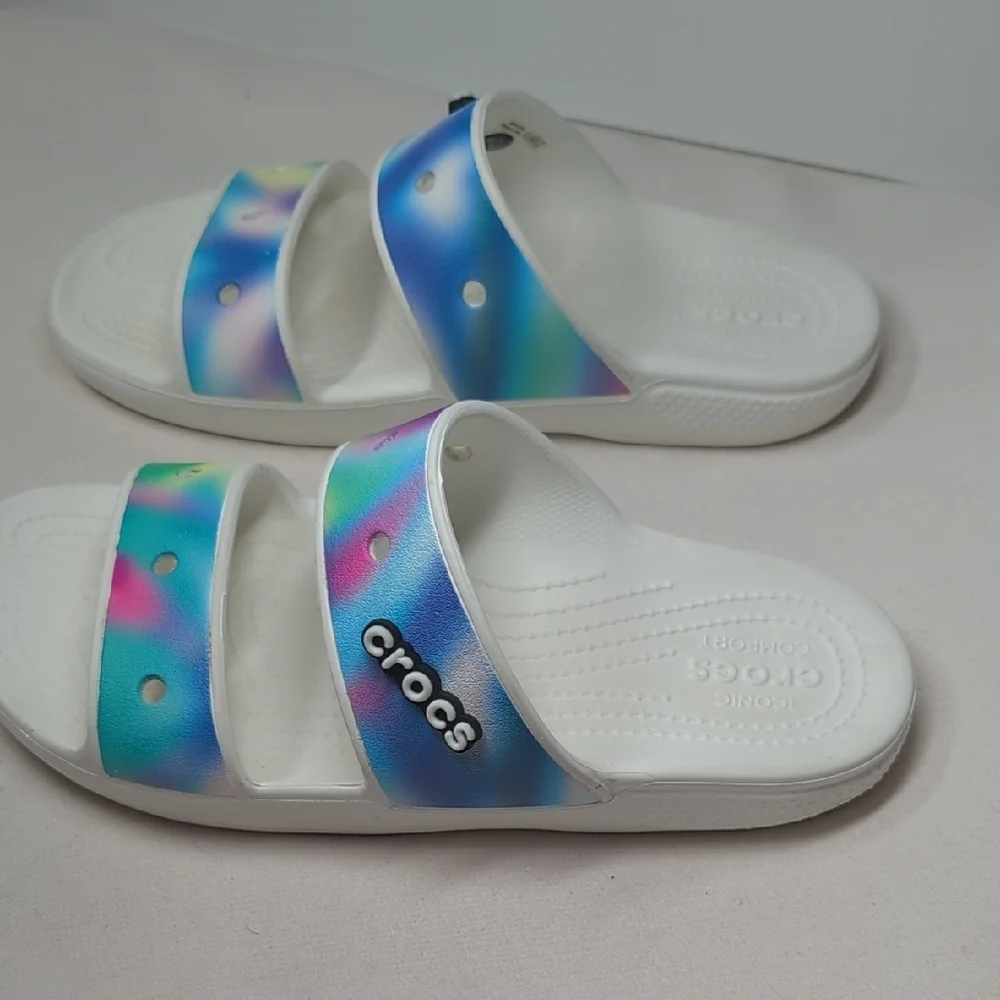 CROCS Classic Sandals Solar Rainbow